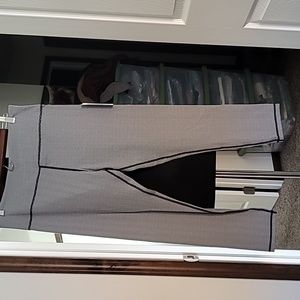 ZYIA Black Harringbone Hi-Rise 7/8 24" (14-16) Leggings.